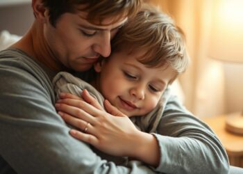 how bedtime hugs build trust