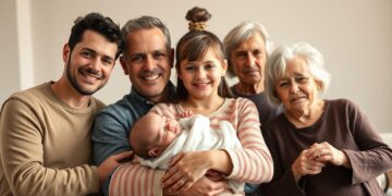 how family evolves with time