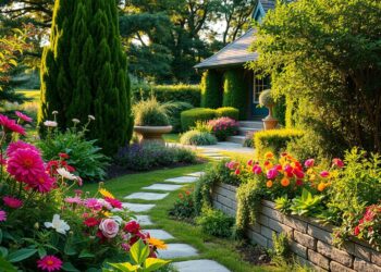 how gardens become part of home
