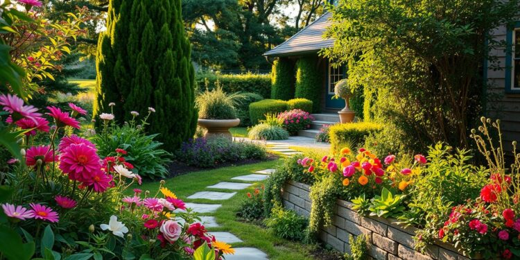 how gardens become part of home