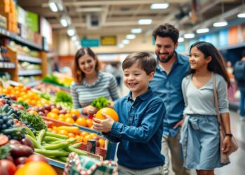 how grocery trips become family outings