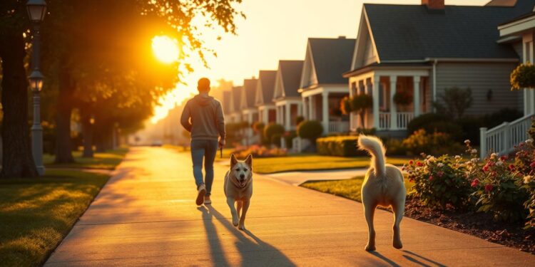 how walking the dog becomes a ritual