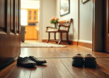 how your shoes by the door say “I’m home”