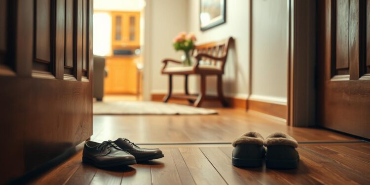 how your shoes by the door say “I’m home”