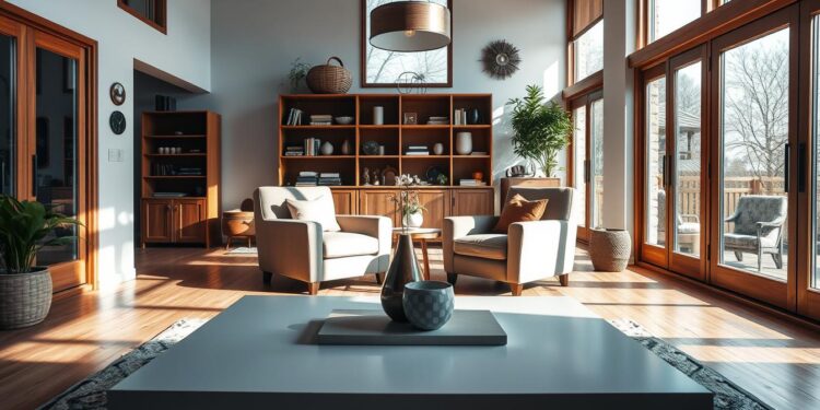 rearranging furniture, reshaping moods