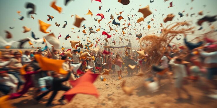 the chaos that becomes tradition