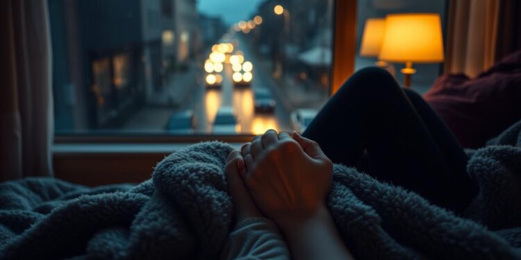 the comfort of shared blankets