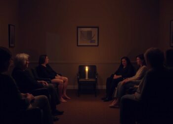 the silence after someone is gone