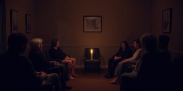 the silence after someone is gone