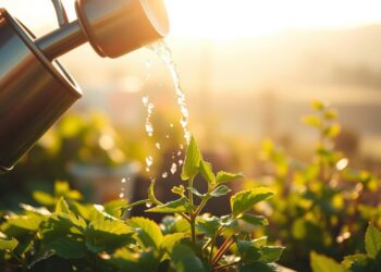 watering plants as meditation