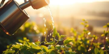 watering plants as meditation