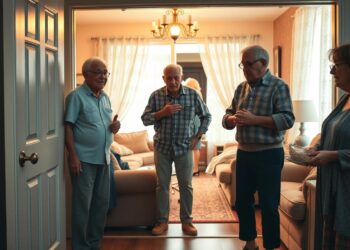 when family shows up unasked