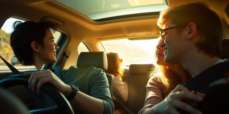 when the car ride becomes connection