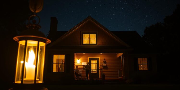 when the lights are always on at home