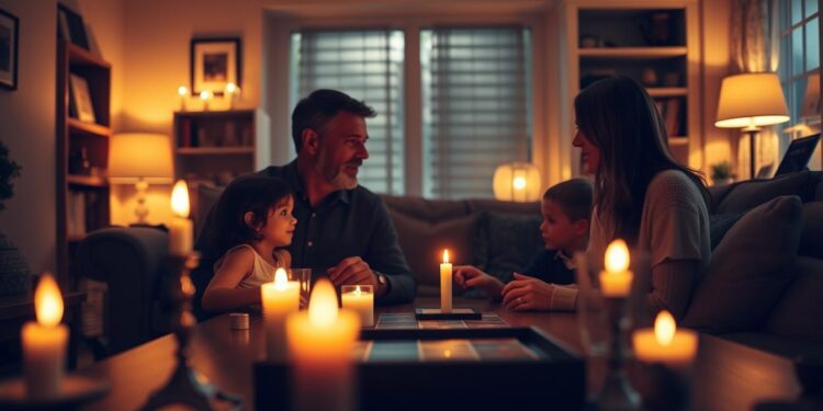 when the power goes out and we reconnect