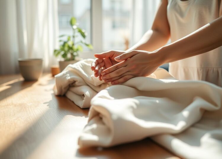 why folding clothes can be meditative